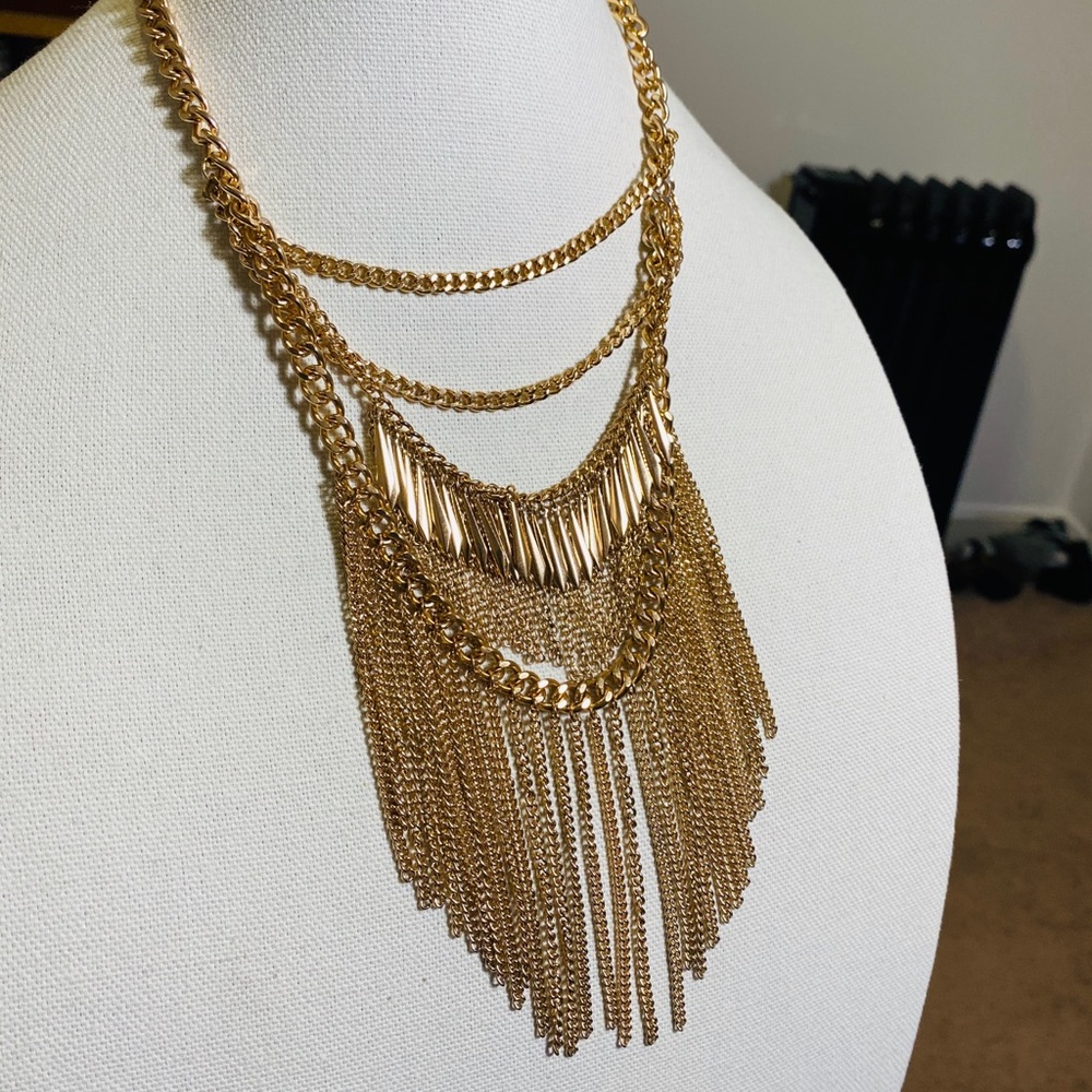 Gold necklace
